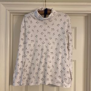 100% cotton turtleneck